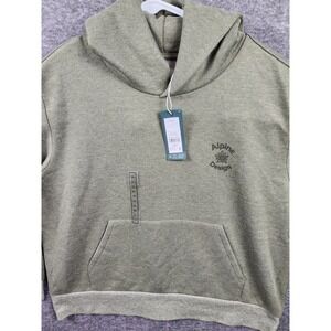 Alpine Design Womens Hike Hoodie XL‎ Olive Haze Heather Pullover Sweatshirt